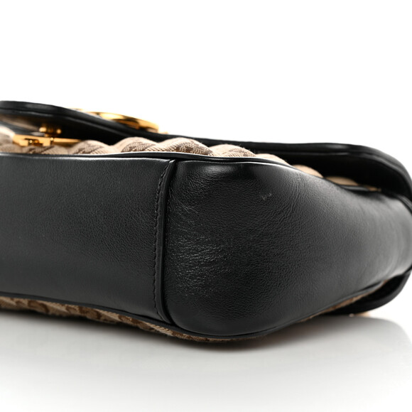 Gucci Matelasse Diagonal Small Gg #142272G10B - Picture 10 of 12